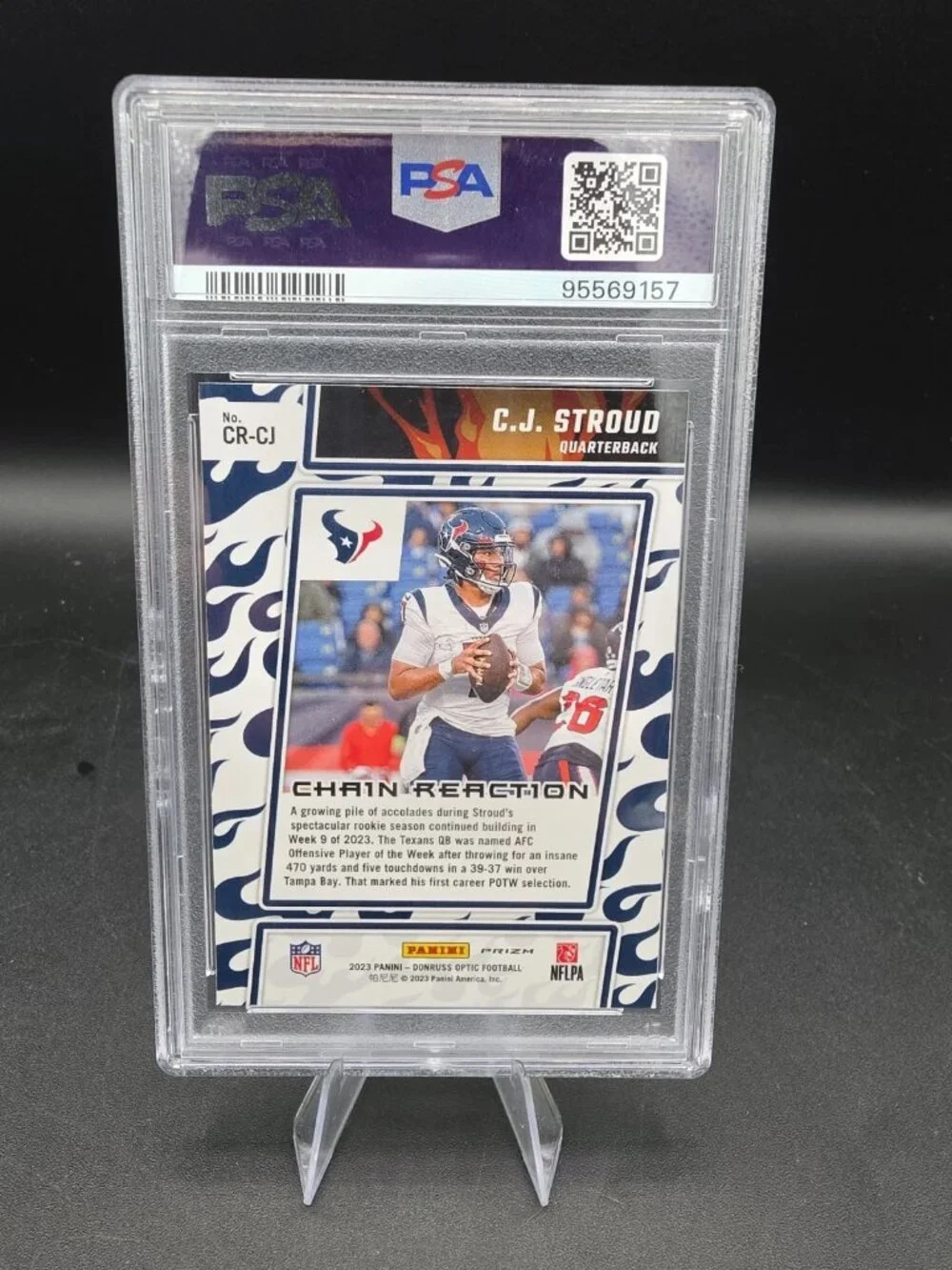 2023 Panini Donruss Optic - Chain Reaction C.J. Stroud #CR-CJ (RC)